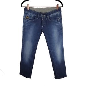 G-Star RAW Midge Straight Rover UV Aged Jeans 27